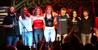 Final Bow: Bryan, Andy, Heather, Livvy, Gavin, Angie, Chris