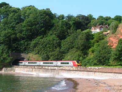 Virgin Voyager at Dawlish